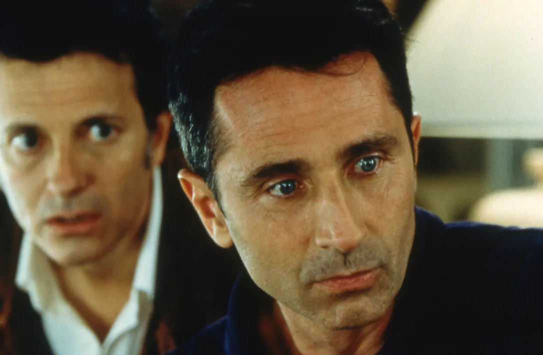 THE DINNER GAME - Still of Francis Huster-Thierry Lhermitte
